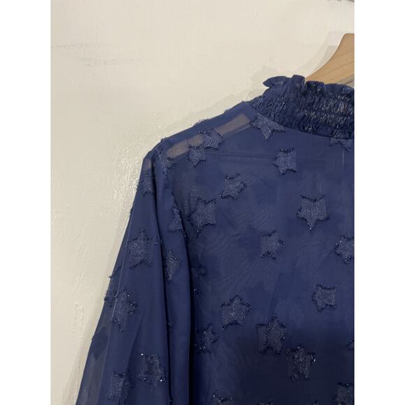 Romantic Victorian Fairy Y2K Dainty Peasant Top 3 Cottage Celestial Whimsical - Picture 8 of 13